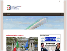 Tablet Screenshot of italianinspagna.org